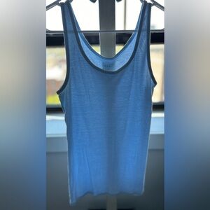 Women’s a new day light blue tank top size large